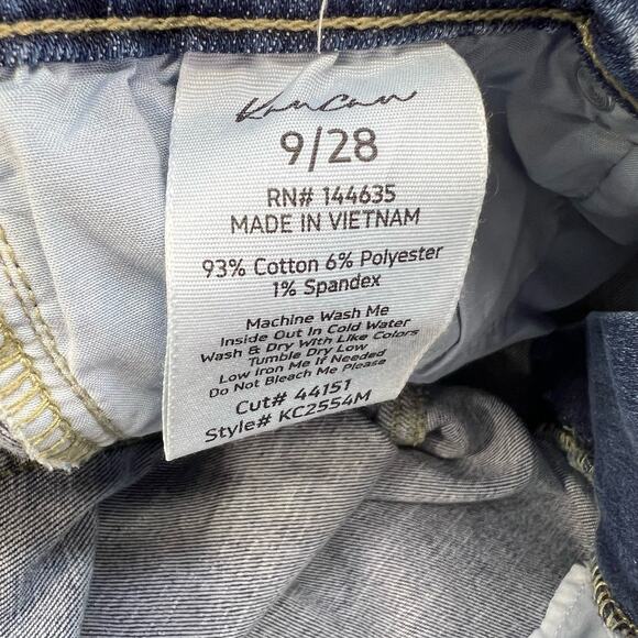 Kancan Jeans Women's 9/28 Blue Geneva High Rise Ankle Skinny Preppy Normcore - Picture 14 of 14